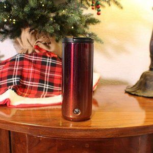 Starbuckss Red Iridescent Stainless Iridescent